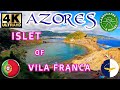 Swimming on the central crater of Vila Franca Islet - 4K VIRAL - One day Journey - AZORES