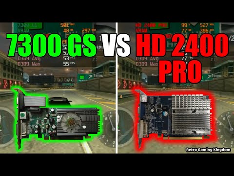 GeForce 7300 GS vs Radeon HD 2400 PRO Test In 6 Games (No FPS Drop - Capture Card)