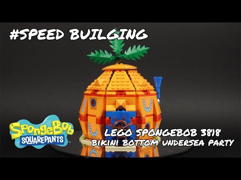 [SPEED BUILD] BIKINI BOTTOM UNDERSEA PARTY LEGO SPONGEBOB 3818