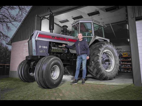 Rondje rijden met klassieke trekker White Field Boss 2-180