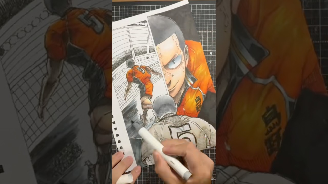 「ところで平凡な俺よ、下を向いている暇はあるのか!!!」 #artwork #イラスト #anime #illustrationnation