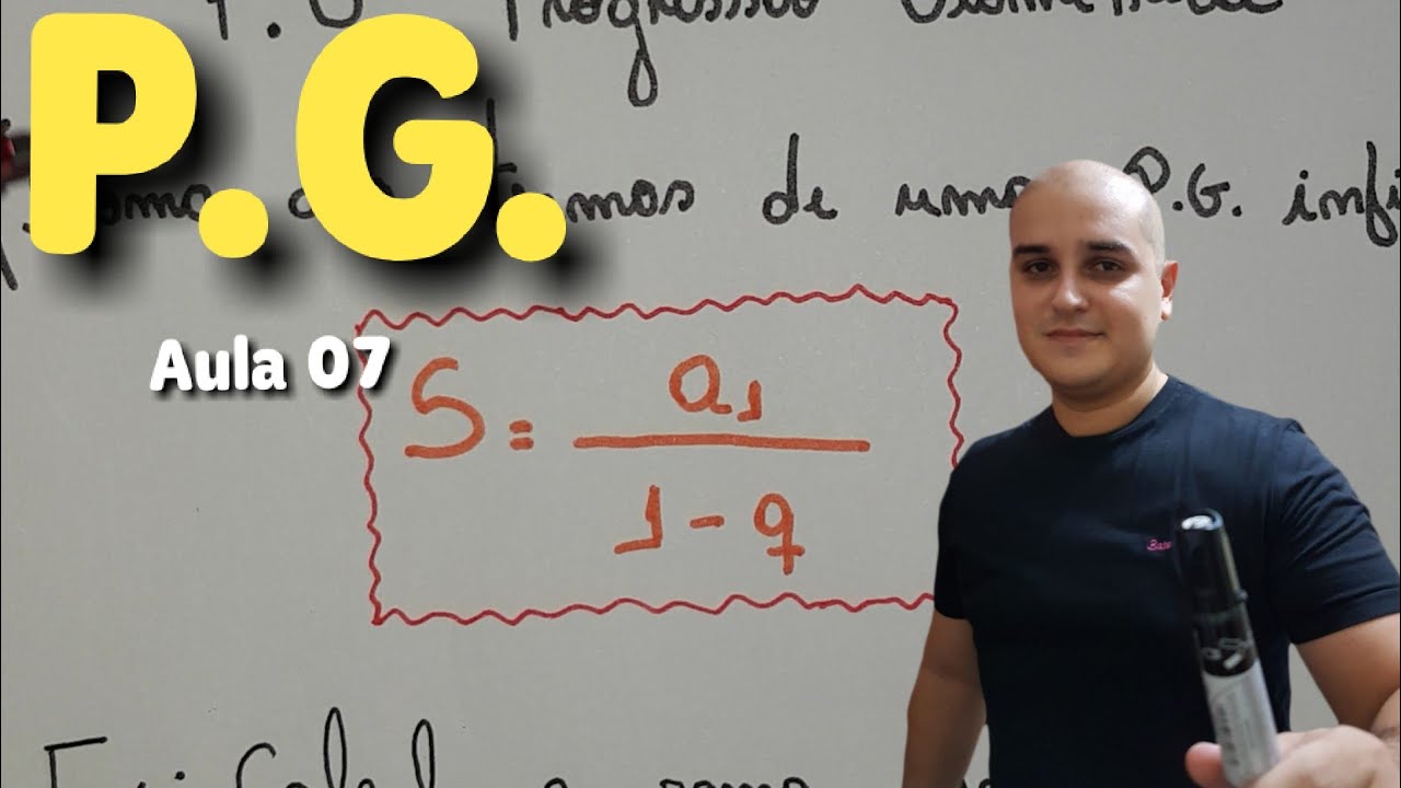 07 P.G. Progressão Geométrica: Soma dos Infinitos Termos de uma PG (Soma infinita de PG)