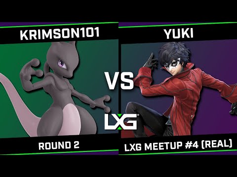 Krimson101 (Diddy Kong/Mewtwo) vs Yuki (Joker) - lxg meetup #4 (real)