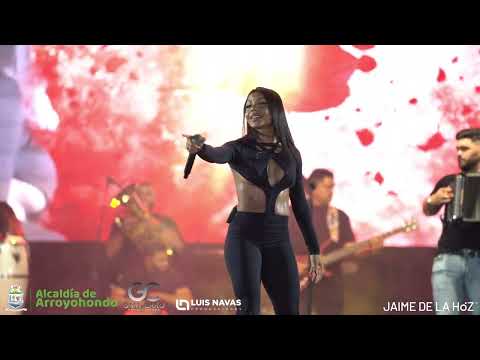 Dime la verdad - Natalia Curvelo en las fiestas de Arroyohondo, Bolívar