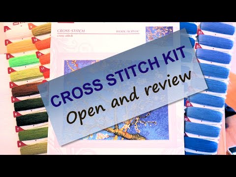 Flosstube New Cross Stitch Kit and Review #crossstitch #riolis