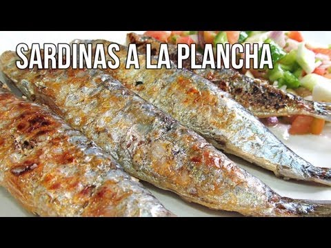 Sardinas a la plancha