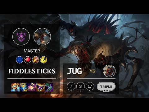 Fiddlesticks Jungle vs Zed - EUW Master Patch 11.24