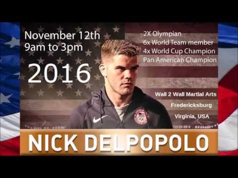 Judo Clinic by 2x Olympian Nick Delpopolo (11-12-2016)