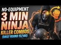 3 MIN BOXING WORKOUT DAY 15 100 Ninja Home Training