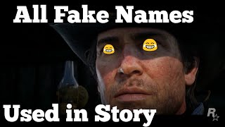 [閒聊] RDR2 范特林幫成員假名之王