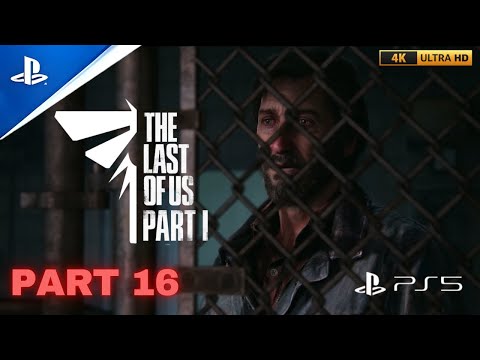 THE LAST OF US PART 1 PS5 4K 60FPS Walkthrough Gameplay Part 16 - David & Ellie Fight (Full Game)