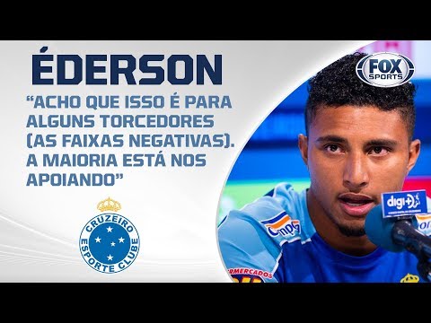 CRUZEIRO AO VIVO! Éderson fala sobre briga contra o Z-4 e duelo com o Santos no Brasileirão