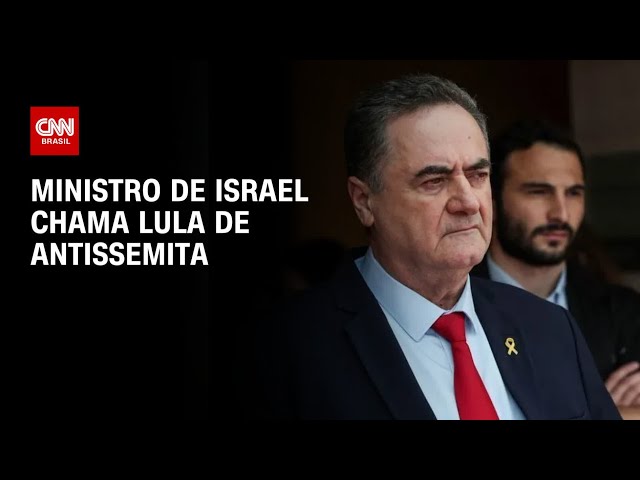 Ministro de Israel chama Lula de "antissemita” e “apoiador do Hamas" | BASTIDORES CNN