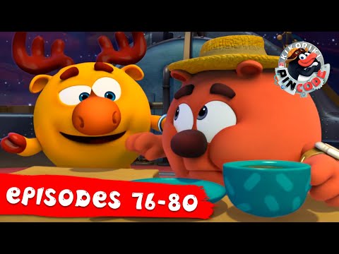 PinCode | Full Episodes collection (Episodes 76-80) | Cartoons for Kids