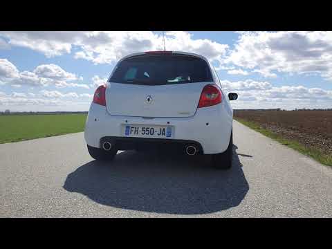 Renault Clio 3 Rs2 203cv Catback RC Racing groupe A, inter Origine, Decata GTPerf
