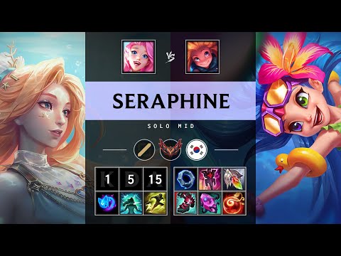 Seraphine Mid vs Zoe - KR Grandmaster Patch 25.13