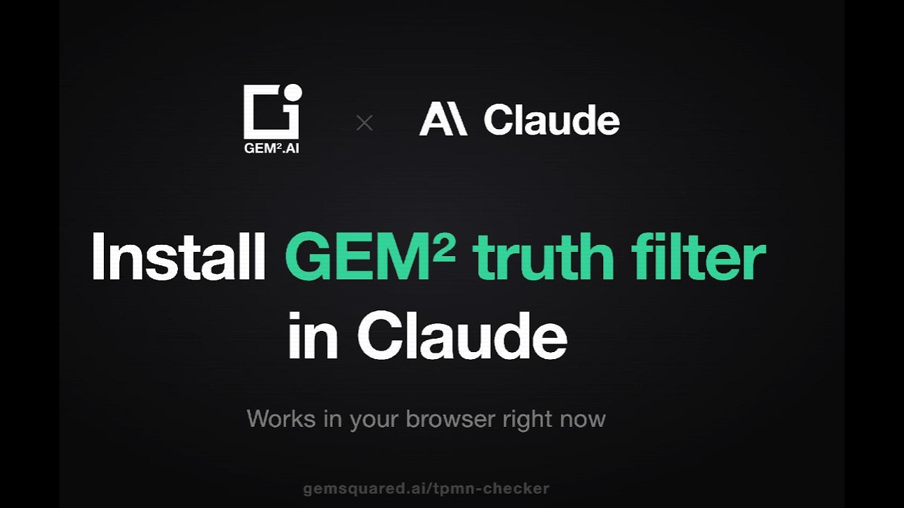 Install GEM² TPMN Checker in Claude.ai