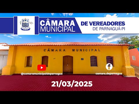 Sessão Ordinária do dia 21 de março