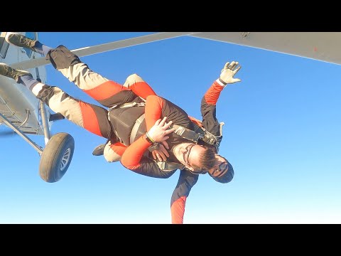 Antonio Cernecca tandem skok veljaca 2022***Tandem skydive Porec, Croatia February 12, 2022