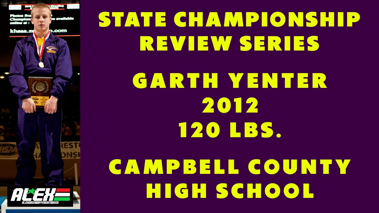State Wrestling Championship match review w/ Garth Yenter (Campbell County; 2012 120 lbs.)
