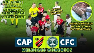 ELE FOI PROVOCAR E O PAU QUEBROU NO CLÁSSICO! FURACÃO APANHOU NA BOLA E NA BRIGA!