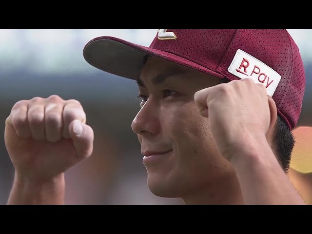 イーグルス・岡島豪郎選手ヒーローインタビュー 8月10日 オリックス・バファローズ 対 東北楽天ゴールデンイーグルス