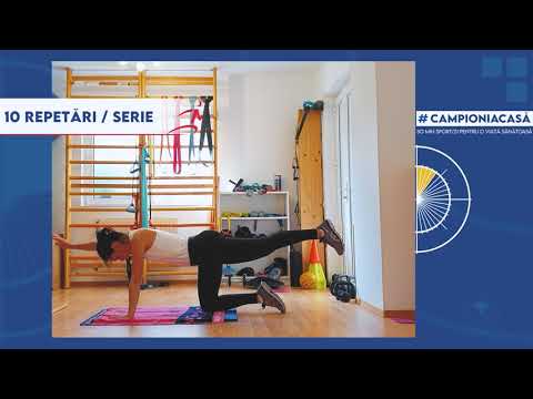 Raluca Olaru ne provoacă să fim #CampioniAcasă