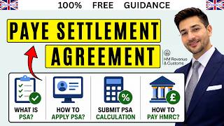 How to Submit a PAYE Settlement Agreement (PSA) to HMRC | Apply, Calculate Tax & Make Payment