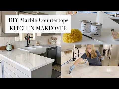 Giani Countertop Paint | DIY Marble Countertop
