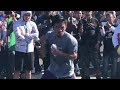 MANNY PACQUIAO FIRES OFF SHOTS SHADOW BOXING LIKE A BEAST FOR THURMAN