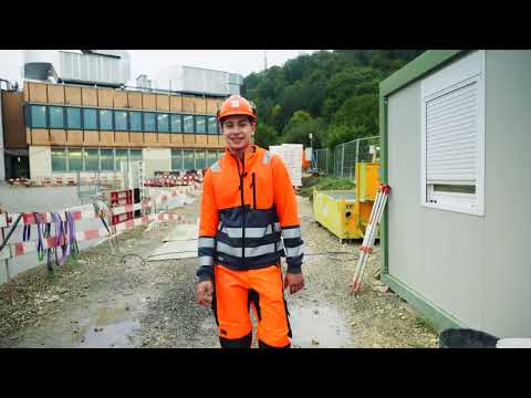 Bauberufe: Vergrösserung im Jura – Maurerlernender packt an!