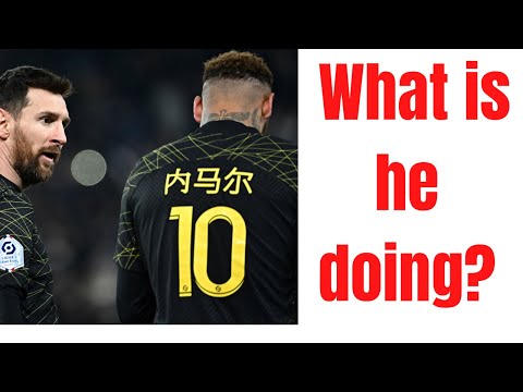 NeymarJr Angry reaction after Thomas Foket refused to take hand, Neymar spotted running far from him