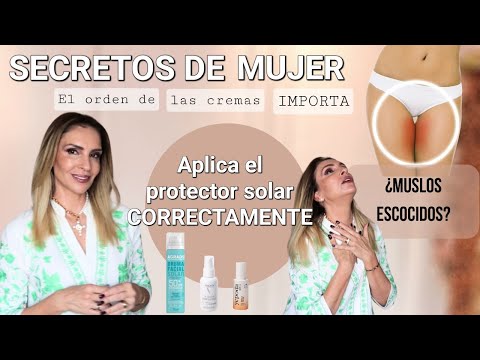NO TE EQUIVOQUES con el orden de las cremas. Cómo ponerte el PROTECTOR para que HAGA EFECTO