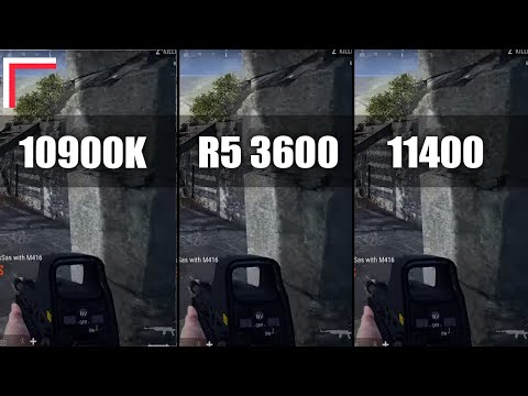 Intel i9-10900K vs AMD Ryzen 5 3600 vs Intel i5-11400 — Test in 10 Games! [1080p, 1440p]