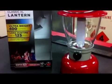 Coleman Classic XL Lantern LED CPX6 Battery review