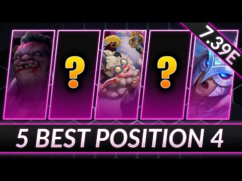 5 BEST POSITION 4 HEROES to Play RIGHT NOW - Dota 2 Meta Guide