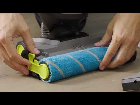 Ryobi Cordless Brushless Hard Floor Cleaner Kit 18V, 3-in-1 Vacuum Mop and Dry RHFC18BL-1X40GL video