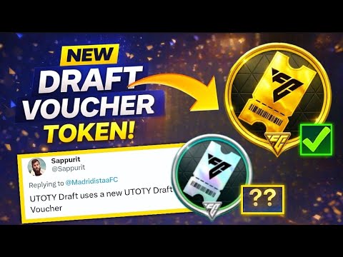 NEW ULTIMATE DRAFT | HOW TO GET FREE TOTY EVENT DRAFT VOUCHERS FAST IN EA FC MOBILE 26