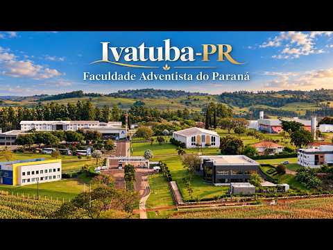 Ivatuba vista do alto - uma faculdade que parece um sonho!