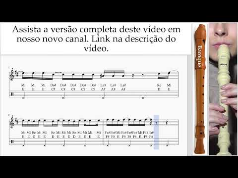 Curso de Flauta Doce B. KAROL G, Shakira - TQG Tablatura um-a-n372 pré-visualizações