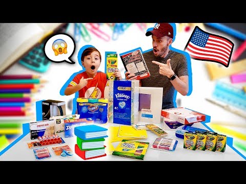 MATERIAL ESCOLAR DO MARCOS NOS ESTADOS UNIDOS - Volta às Aulas 2019-2020 Brancoala