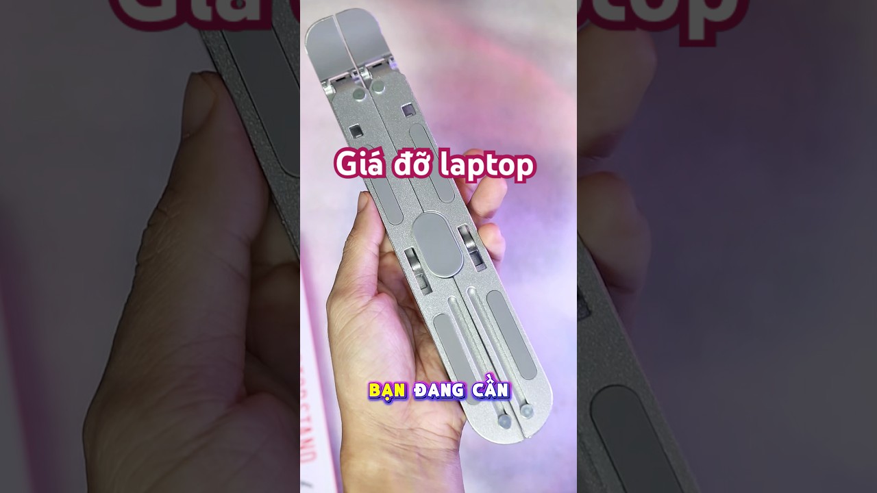 Review giá đỡ laptop, Macbook, iPad, máy tính bảng N3 Pro 16 inch, hợp kim nhôm