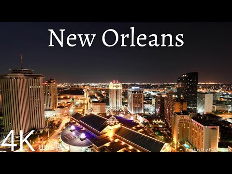New Orleans in 4K Ultra HD. New Orleans in 4K video. Relaxing Music