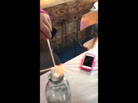 Experiência para feira de ciências