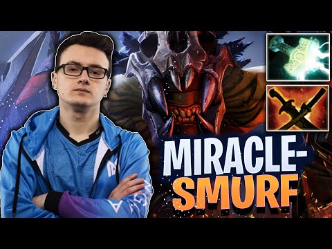 Miracle- Bloodseeker Safelane | Dota 2 7.28c Gameplay