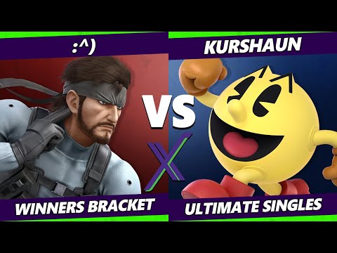 S@X 449 - :^) (Snake, ROB) Vs. Kurshaun (Pac-Man) Smash Ultimate - SSBU