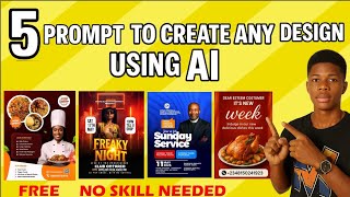 Download the video "5 Powerful Prompt Template To Create Any Design Using AI | Chatgpt Prompt For Graphic Design"