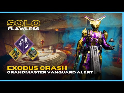 Armamentarium Void Titan - Solo GM Vanguard Alert "Exodus Crash" - Destiny 2