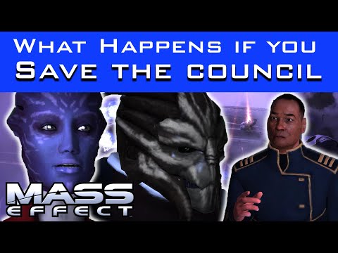 Mass Effect - What Happens If You Save The Council???