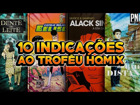 10 nominations for the biggest Brazilian comics award: HQMIX TROPHY 2023 ✨ | Editora Saga 140